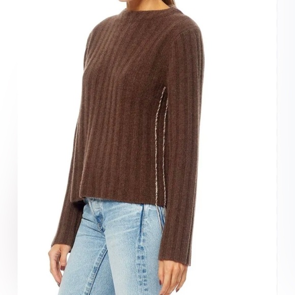 360 Cashmere Sweaters - 360 Cashmere Emberlyn Ribbed Cashmere Sweater size S